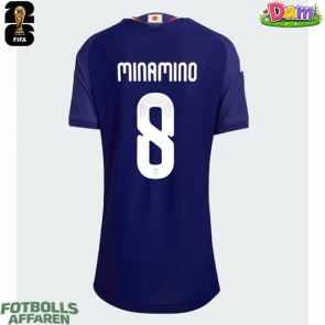 Japan Takumi Minamino #8 Hemmatröja Kvinnor VM 2026 Kortärmad
